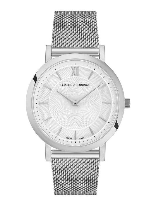 Sloan Diamond Milanese 33mm Silver White