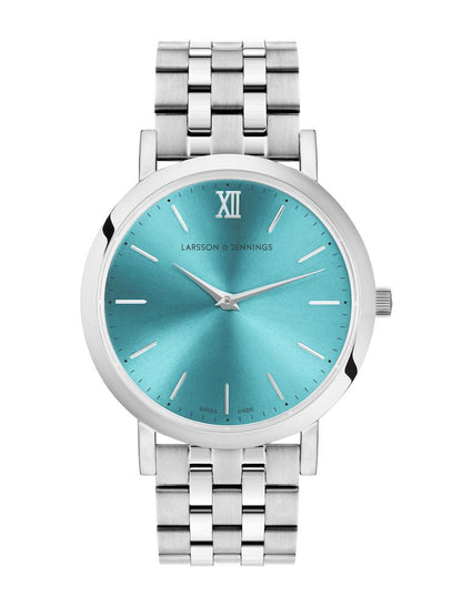 Solaris Lugano Vasa Link 33mm Silver Blue