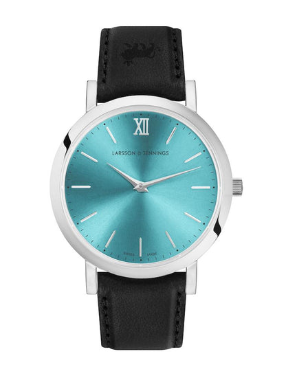 Solaris Lugano Leather 33mm Gold Red