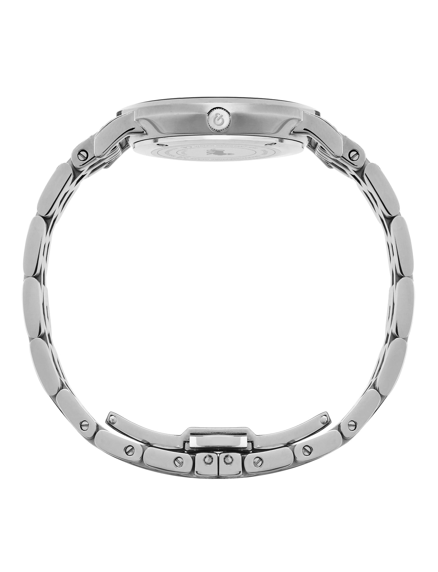Bernadotte Lugano Vasa Link 33mm Silver Pearl