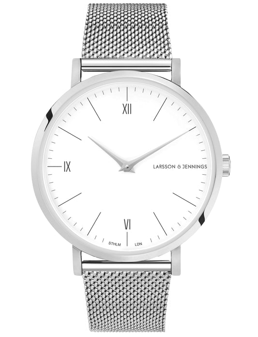 Code Classic Milanese 38mm Silver White
