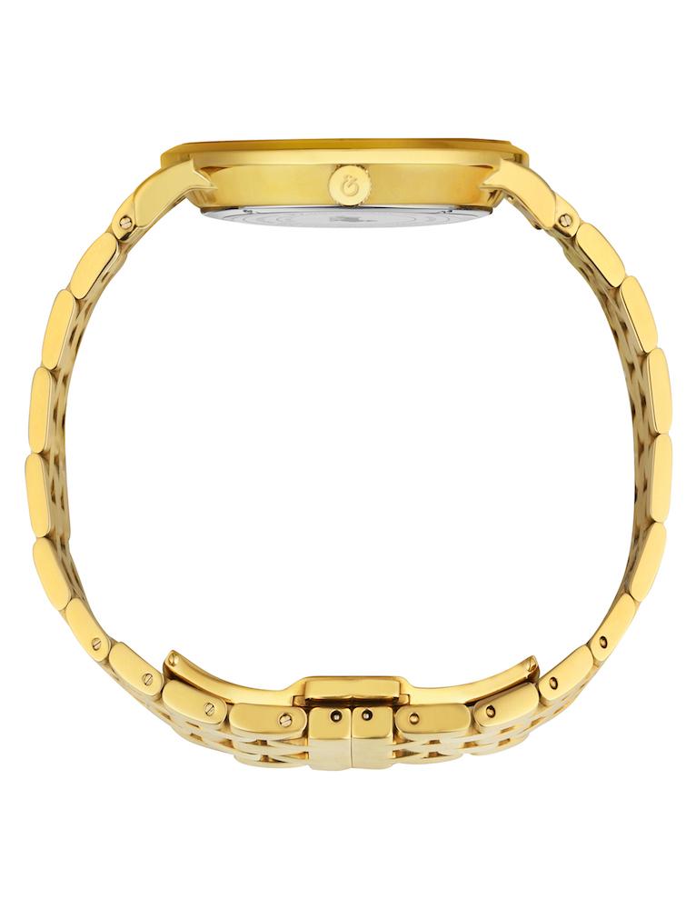 BERNADOTTE LUGANO VASA LINK 40MM GOLD PEARL