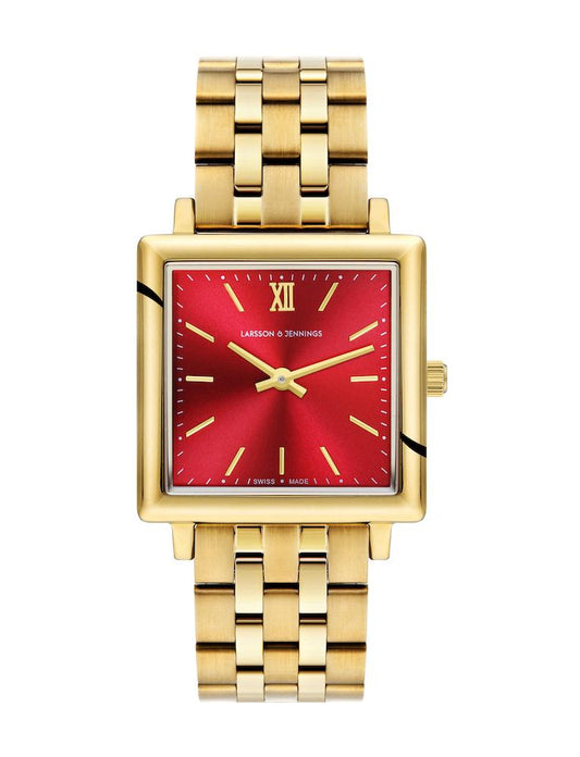 Solaris Norse Vasa Link 34mm Gold Red