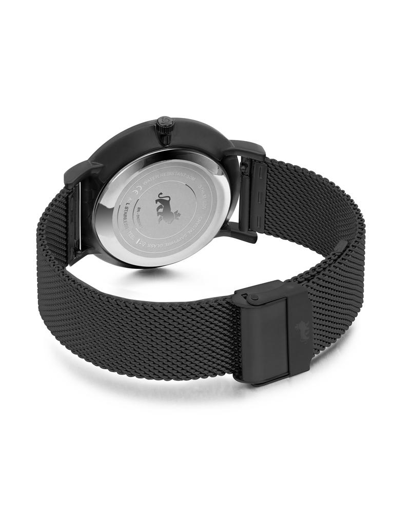Lugano Milanese 40mm Black