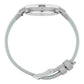 Solaris Lugano Leather 33mm Silver Blue