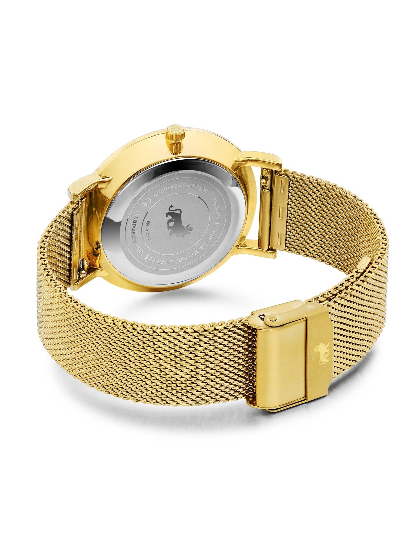 Code Classic Milanese 38mm Gold White