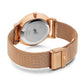 Code Classic Milanese 38mm Rose Gold White