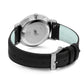 Opera Leather 38mm Silver White