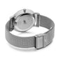 Solaris Lugano Milanese 38mm Silver Navy