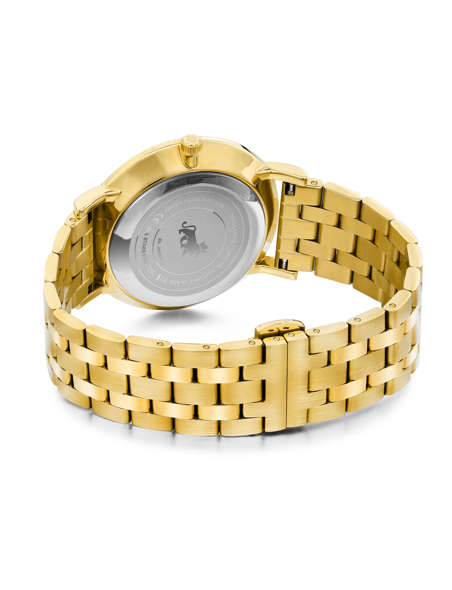 Jura Vasa Link 38mm Gold White