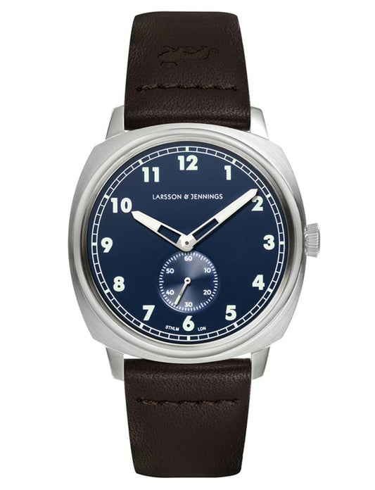 Meridian 38mm Silver Navy