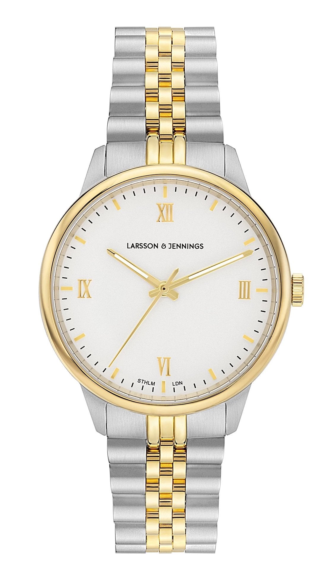 Vivid Link 38mm Silver Gold White