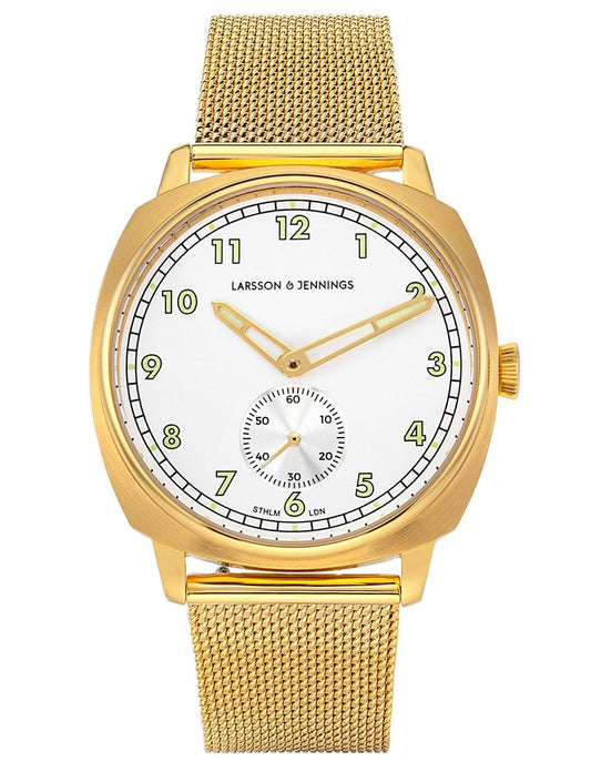 Meridian Milanese 38mm Gold White