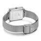 NORSE MILANESE 34MM SILVER SATIN-WHITE