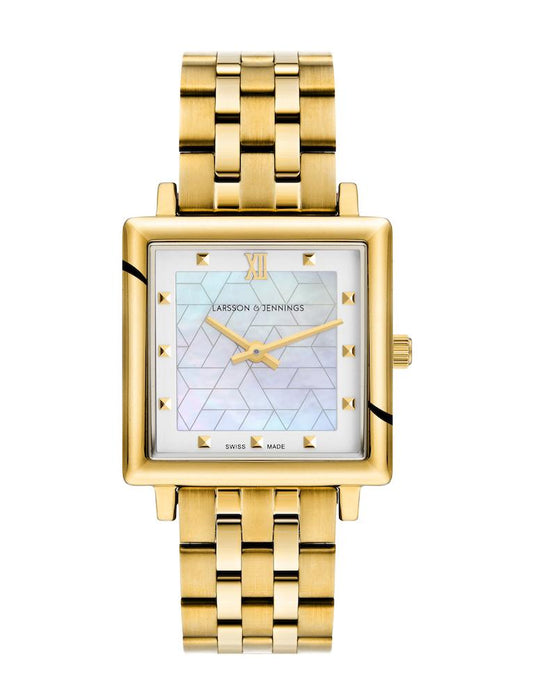 Bernadotte Norse Vasa Link 34mm Gold Pearl