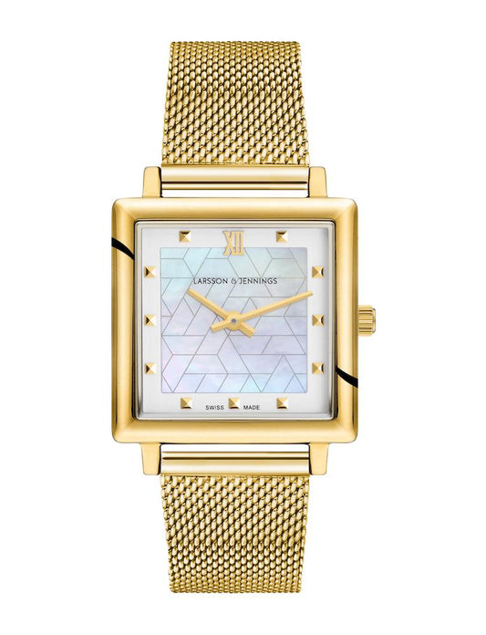 Bernadotte Norse Milanese 34mm Gold Pearl