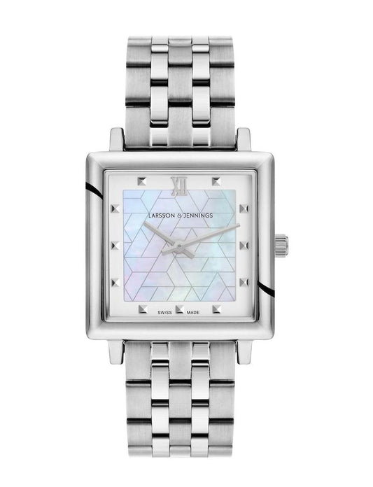 Bernadotte Norse Vasa Link 34mm Silver Pearl
