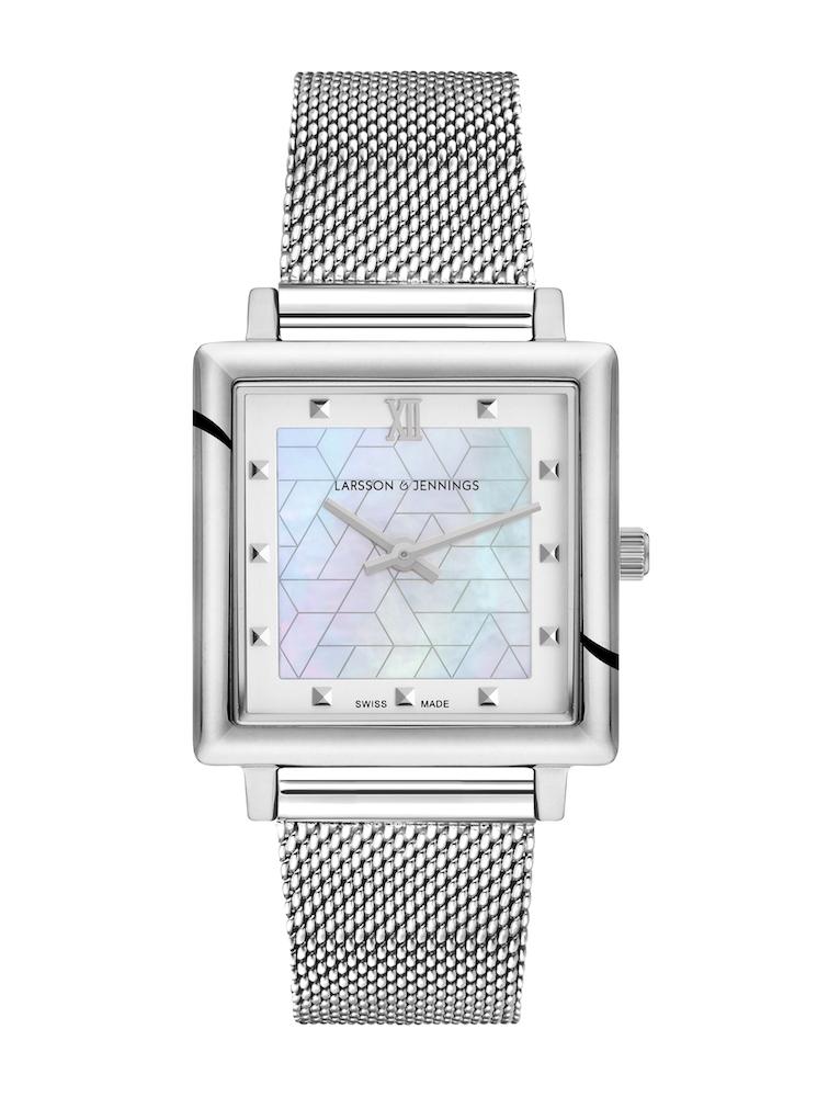Bernadotte Norse Milanese 34mm Silver Pearl