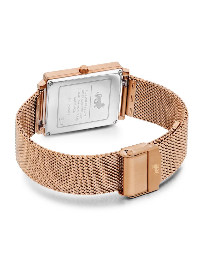 Norse Milanese 40mm Rose Gold Satin-White
