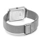 Norse Milanese 40mm Silver Satin-White