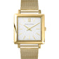 Norse Milanese 34mm Gold Satin-White