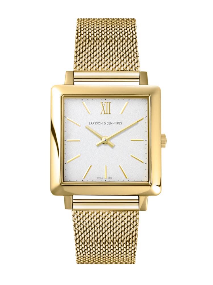 Norse Milanese 34mm Gold Satin-White