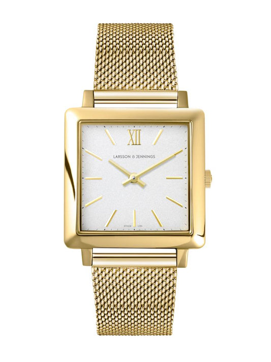 Norse Milanese 34mm Gold Satin-White
