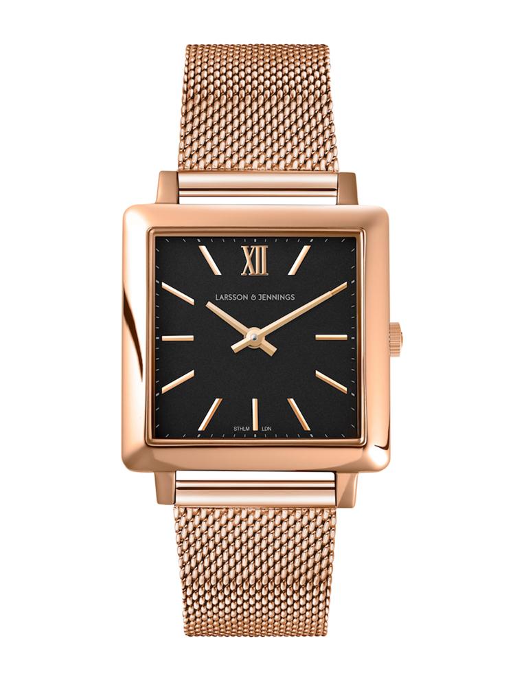 Norse Milanese 34mm Rose Gold Black