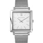 Norse Milanese 34mm Silver Satin-White