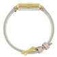 Solaris Norse Leather 34mm Gold Red