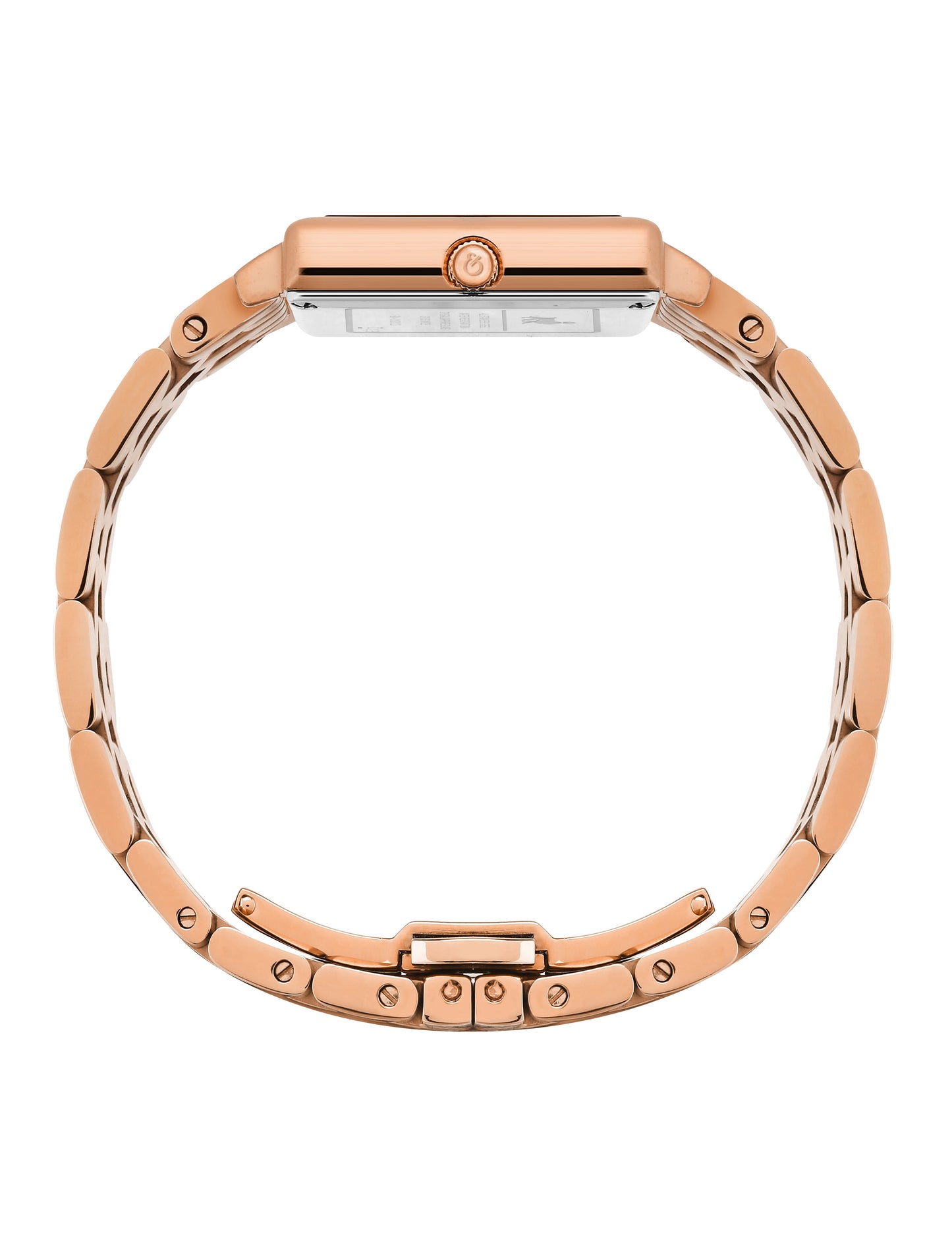 Bernadotte Norse Vasa Link 34mm Rose Gold Pearl