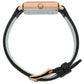 Bernadotte Norse Leather 34mm Rose Gold Pearl