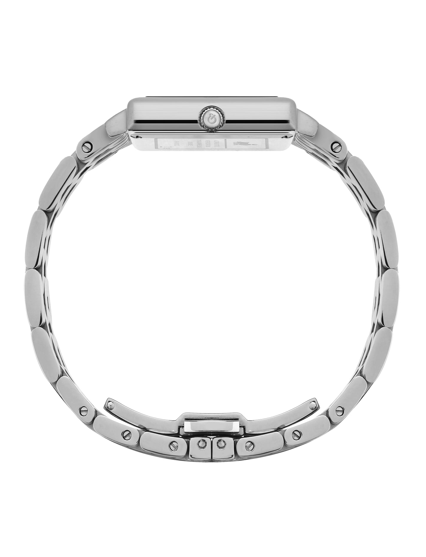 Sloan Guilloche Vasa Link 34mm Silver White