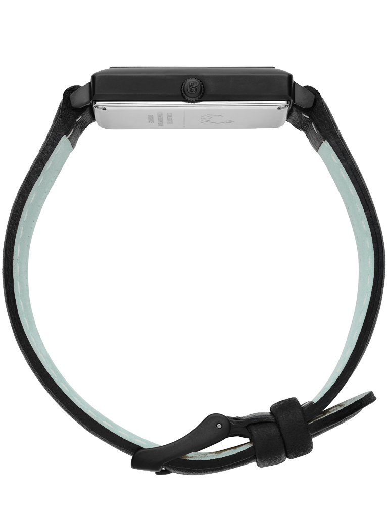 Norse Black Leather 40mm Black Black