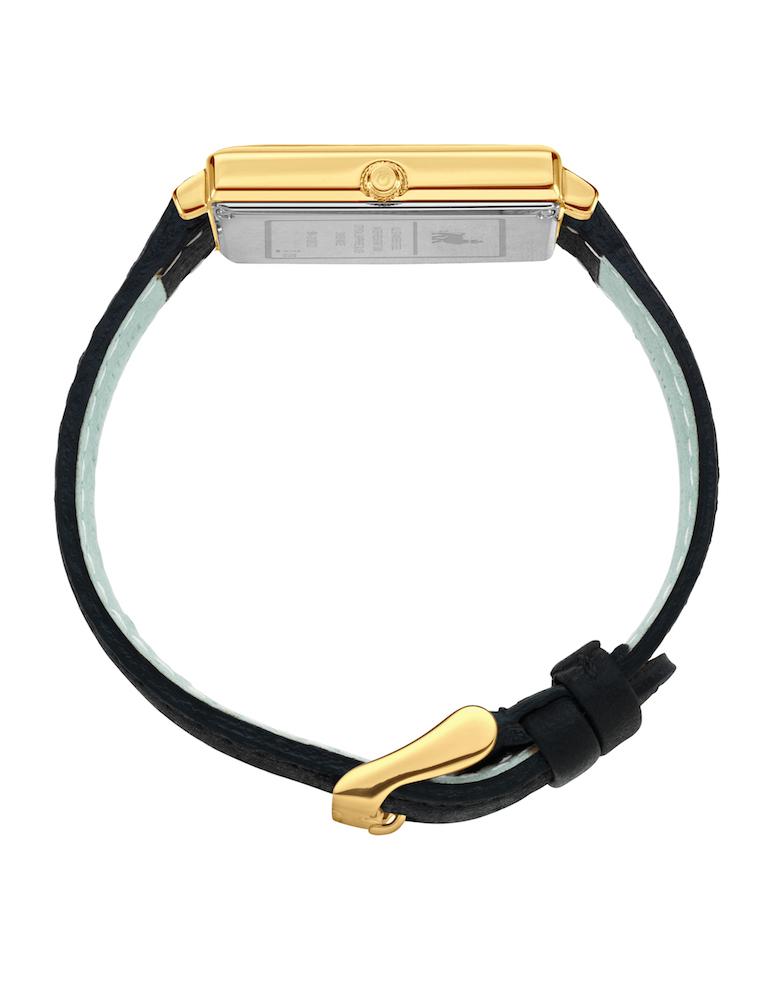 Norse Black Leather 40mm Gold Black