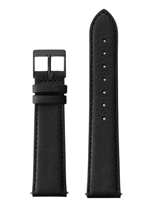 20mm Black Strap with Black Buckle