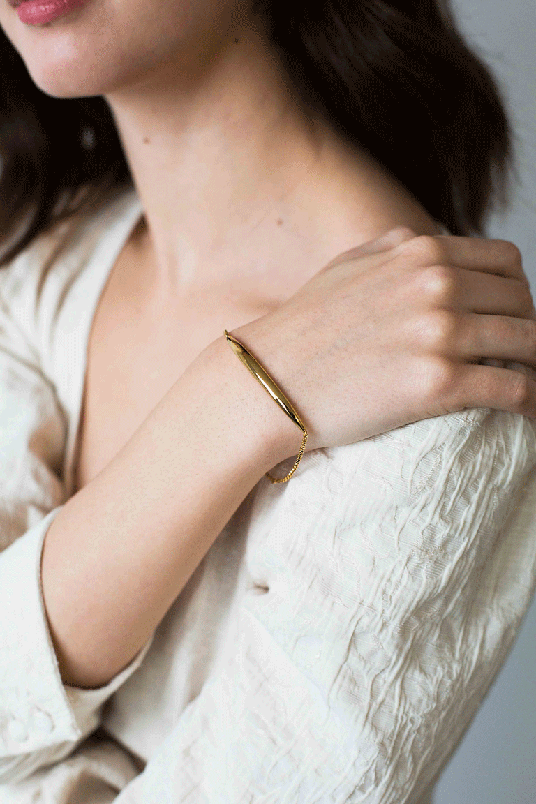 Gold Kara Bracelet
