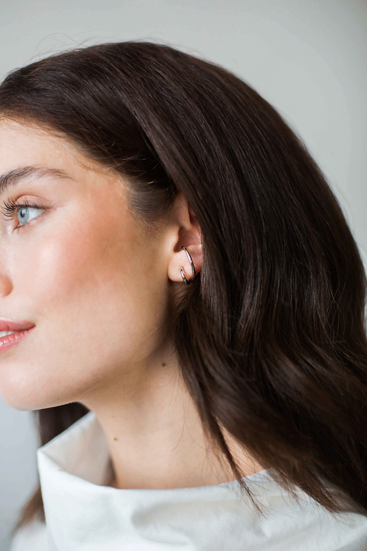 Silver Liv Earrings