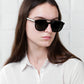 Black Aviator Sunglasses