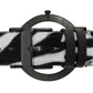 WILD LUGANO 40MM BLACK BLACK ZEBRA